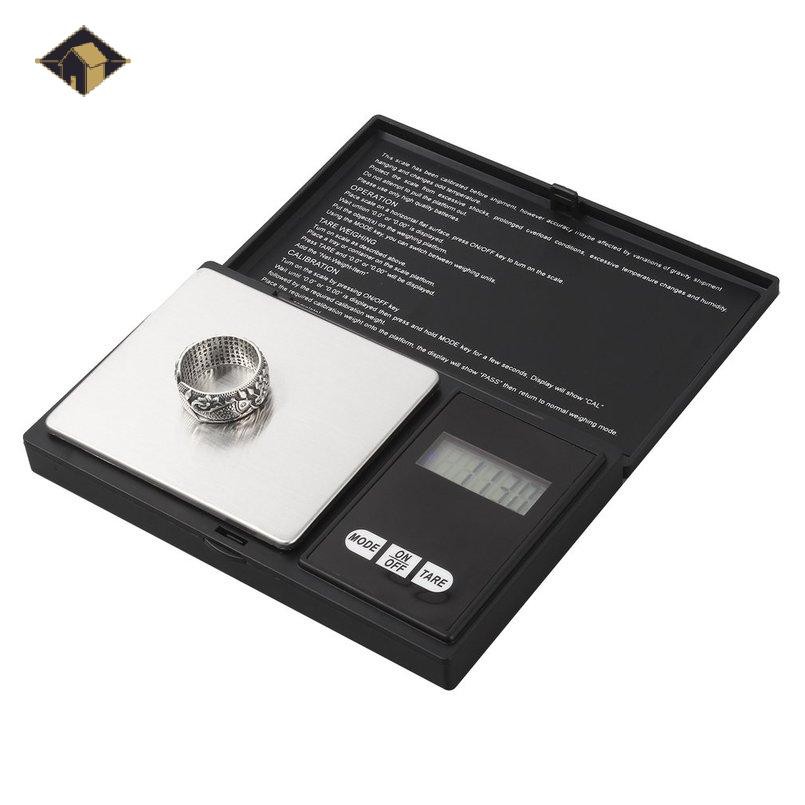 Cân Điện Tử Mini Bỏ Túi 100g X 0.01g Dùng Cân Vàng Và Trang Sức