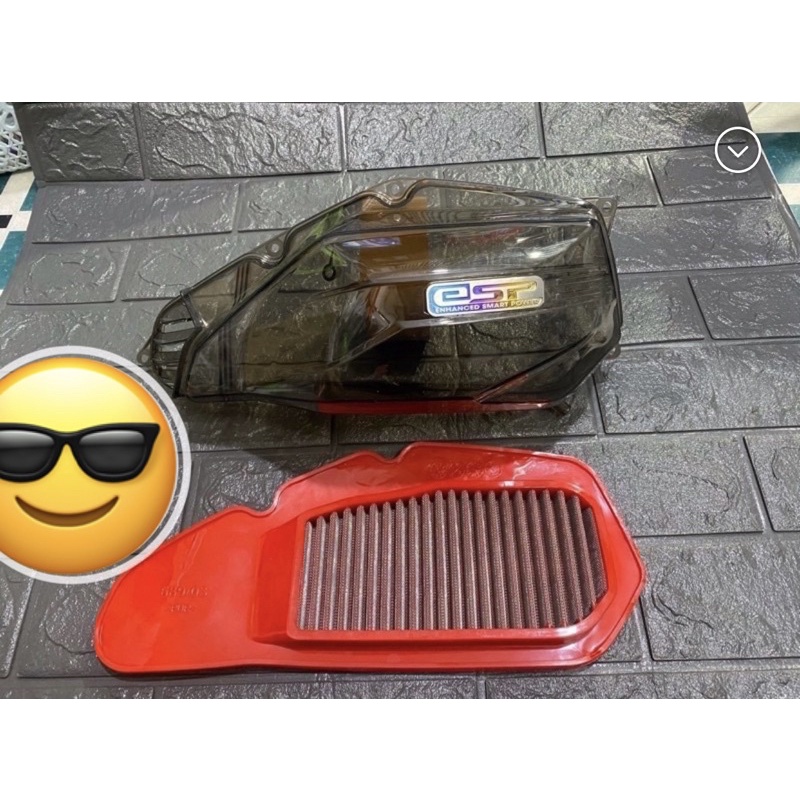 Ốp Bầu Lọc Gió (Pô E) Vario Trong Suốt / Khói - Vario 2018 / 2019 / 2020
