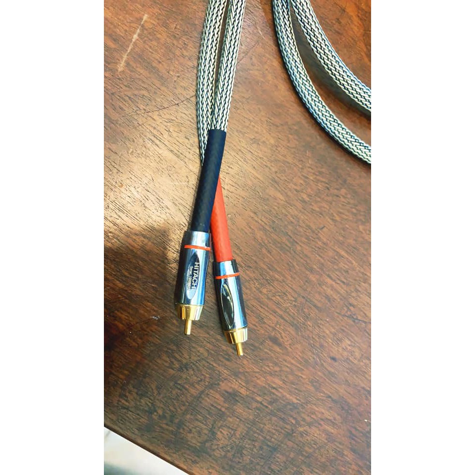 Bộ dây tín hiệu audio Av hitachi bãi Nhật 5 lõi đồng mạ bạc