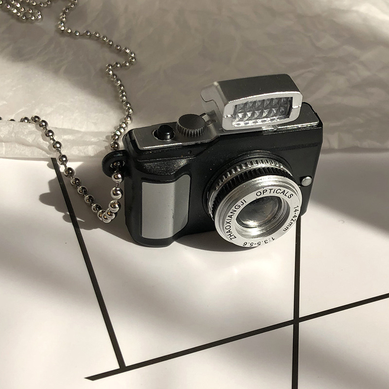 Camera Necklace Female Korean Simple Hip Hop Necklace Fashion Popular Student Couple Net Red Pendant Jewelry YKD