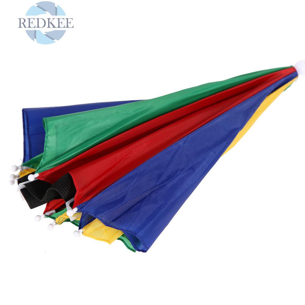 Nón Dù Đội Đầu 55cm Có Thể Gấp Gọn Tiện Dụng Mang Theo Câu Cá / Cắm Trại