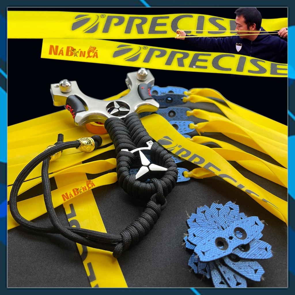 [V3] Thun ná cao su, Thun v3 precise chính hãng, Dây ná cao su, da mềm ôm bi siêu chất lượng cho anh em chơi ná cao su