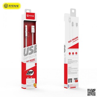 CÁP SẠC 2 TRONG 1 MICRO LIGHTNING TITAN CA12