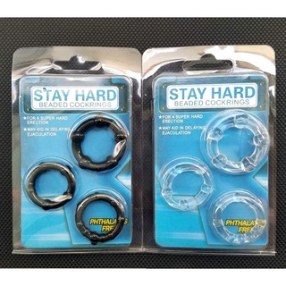 Vòng đeo Silicon 3 Kích Thước Stay Hard