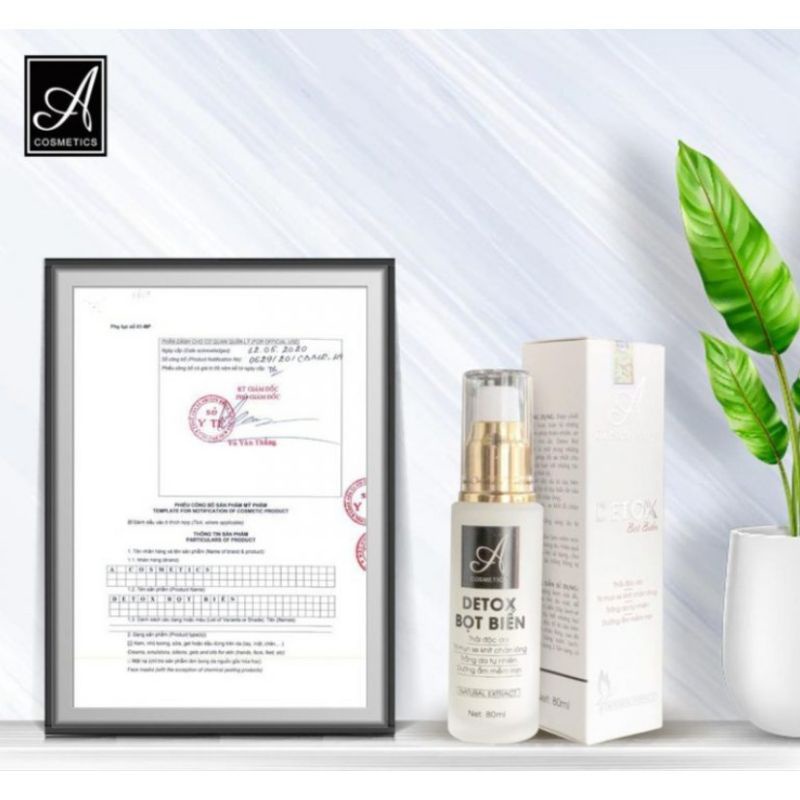 [Chính Hãng] Detox bọt biển thải độc chữ A – Acometics chính hãng