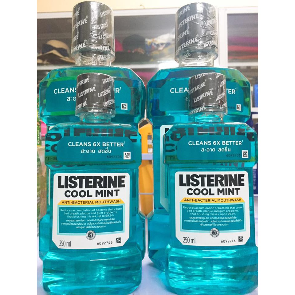 Nước súc miệng Listerine