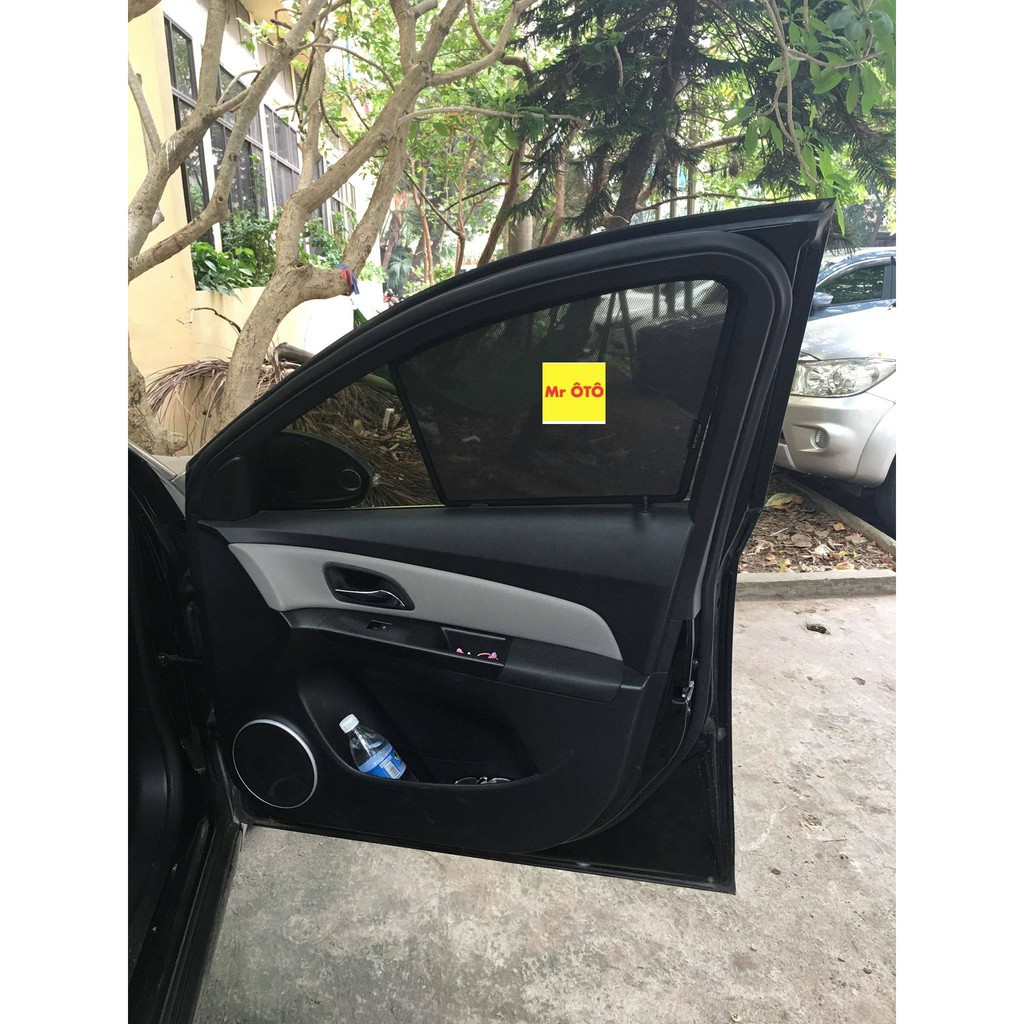Rèm Che Nắng chống UV Xe Chevrolet Cruze 2015-2019 (không nam châm) Hàng Loại 1 MR.ÔTÔ