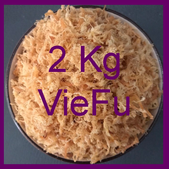 Chà bông gà sợi - chà bông làm bánh / VieFu - 2 Kg