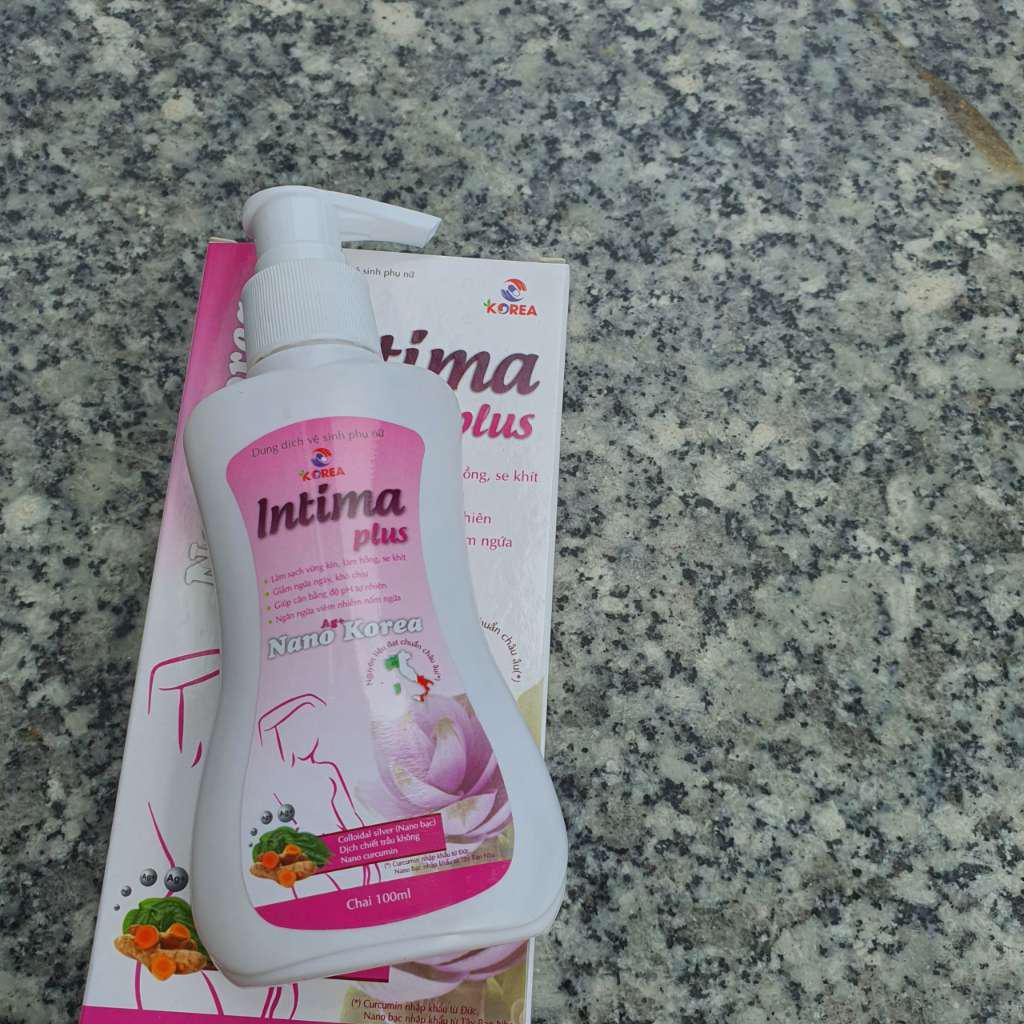 Dung Dịch Vệ Sinh Phụ Nữ Intima Plus Vệ Sinh Vùng Kín, Ngăn Ngừa Nhiễm Khuẩn, Khí Hư 100ml - Hàn Quốc - Derma Beauty