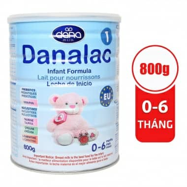 SALE Sữa Danalac đủ số 123 800g date 07 2022