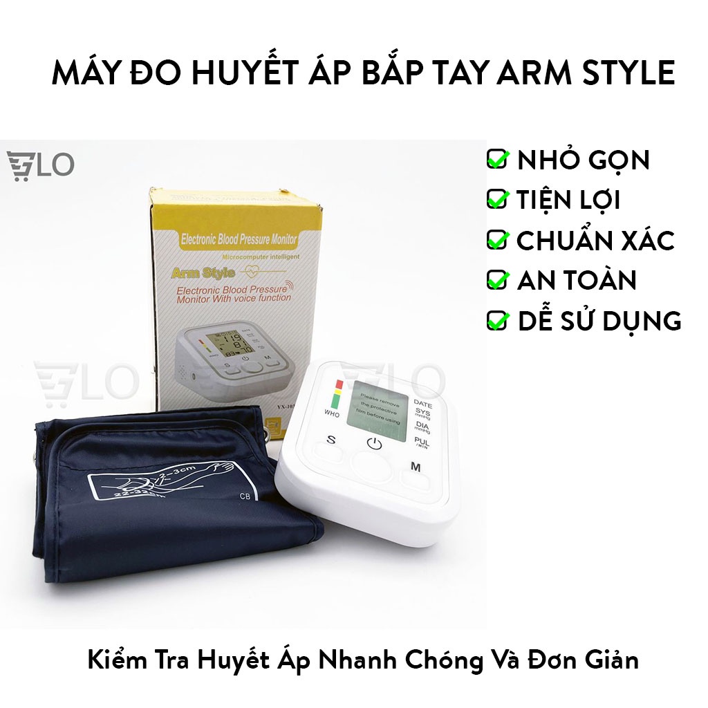 Máy Đo Huyết Áp Bắp Tay Arm Style