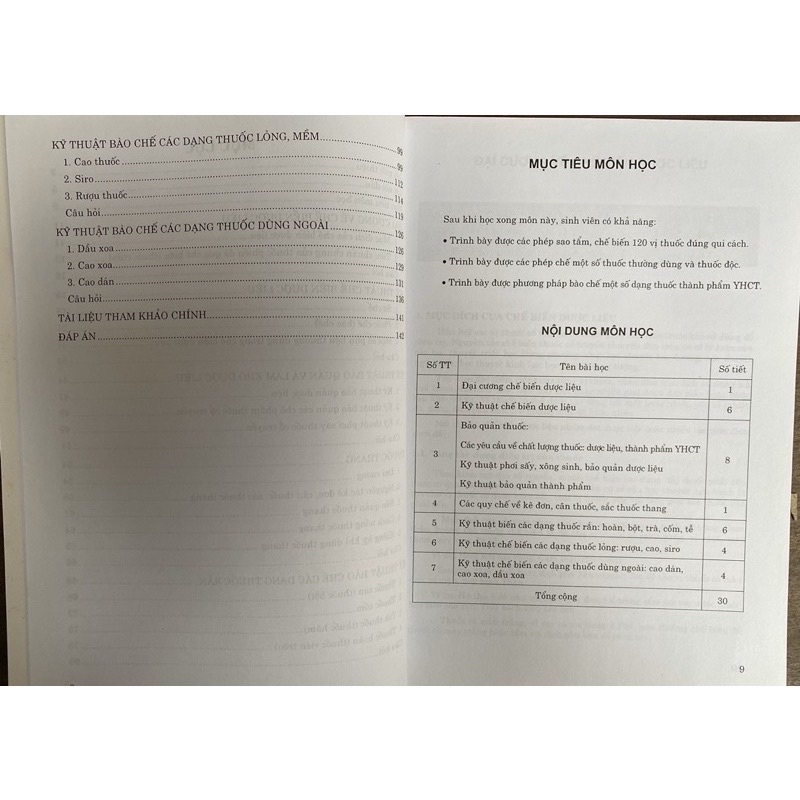 Sách - Chế biến dược liệu