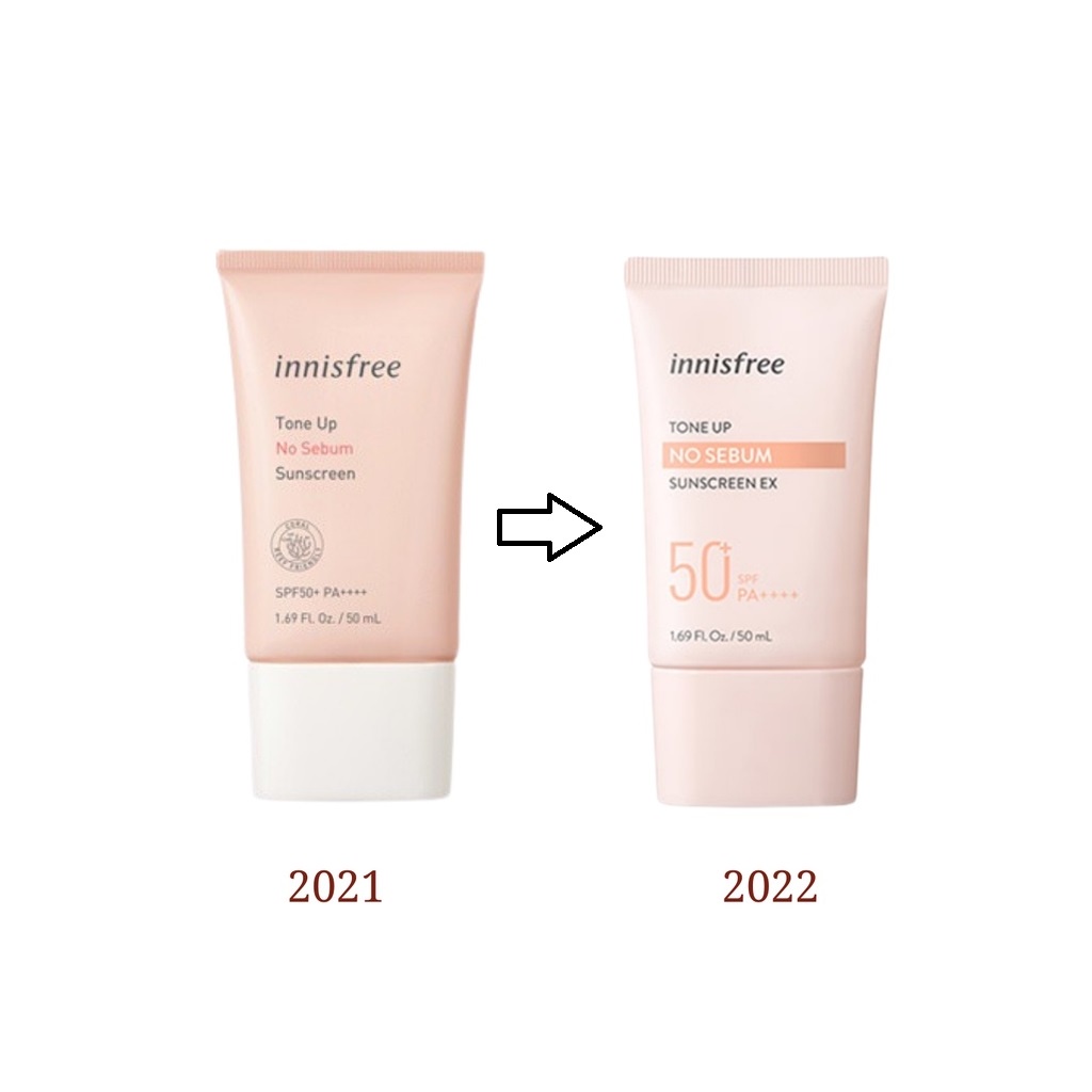 Kem chống nắng Innisfree Tone Up No Sebum Sunscreen Ex SPF50+/PA++++