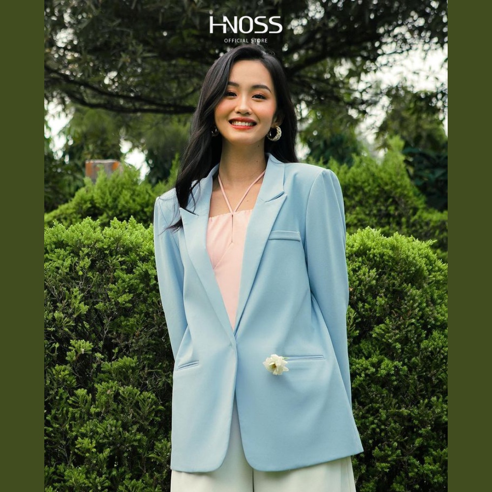 HNOSS - Áo Blazer Suông - HNKHC003