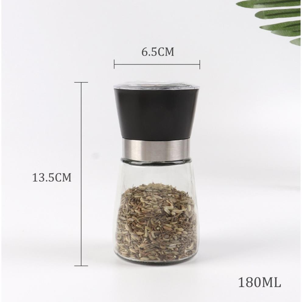 [LỌ THỦY TINH] HỦ ĐỰNG & XAY HẠT GIA VỊ GIÚP GIỮ NGUYÊN MÙI THƠM | BigBuy360 - bigbuy360.vn