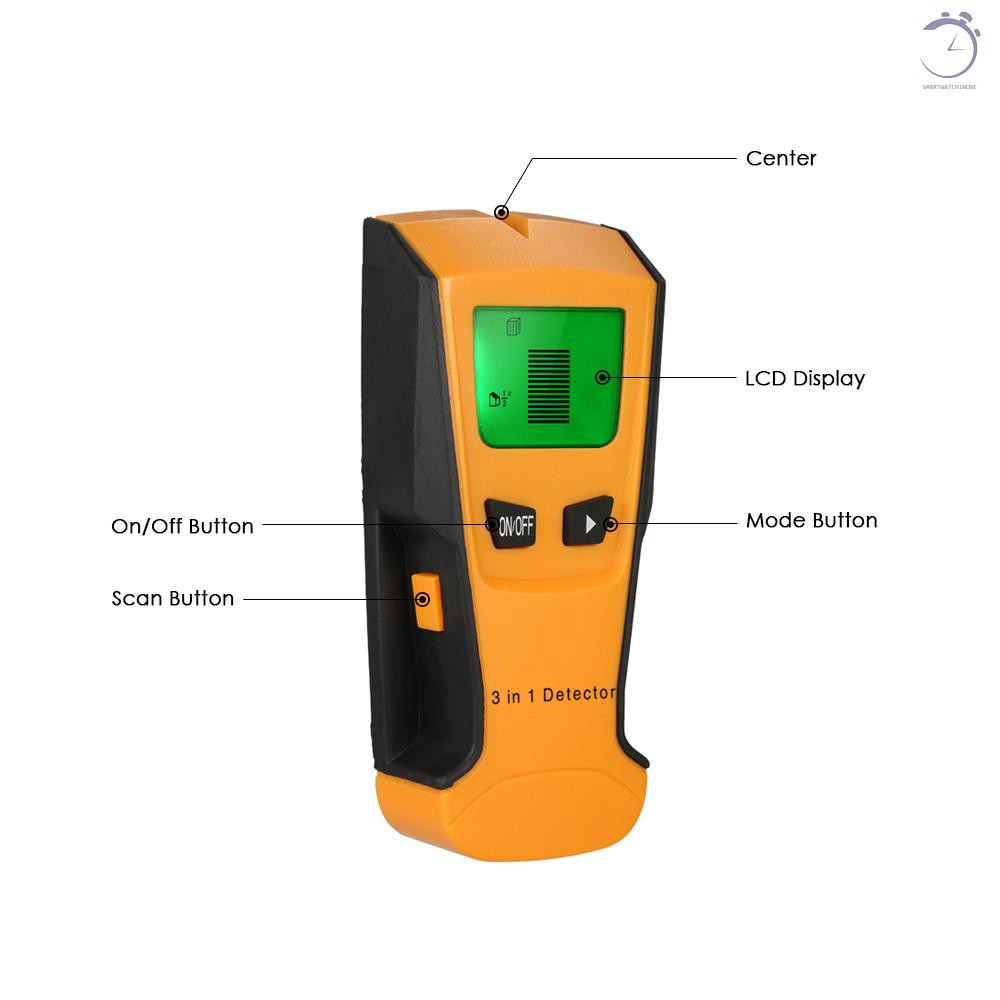Máy dò tìm dây cáp âm tường đa năng 3 trong 1 chất lượng cao