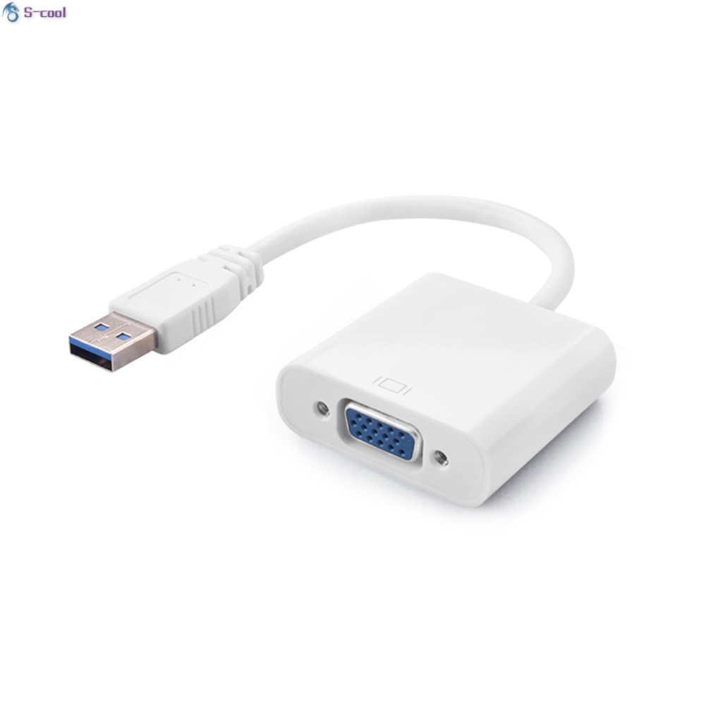 Dây cáp chuyển đổi USB 3.0 sang VGA nhiều cổng thẻ đồ họa | BigBuy360 - bigbuy360.vn