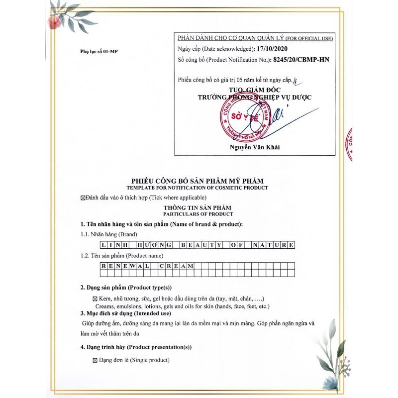 KEM DƯỠNG ẨM TÁI TẠO DA BAN ĐÊM PHA LÊ Linh Hương [CHÍNH HÃNG] | BigBuy360 - bigbuy360.vn