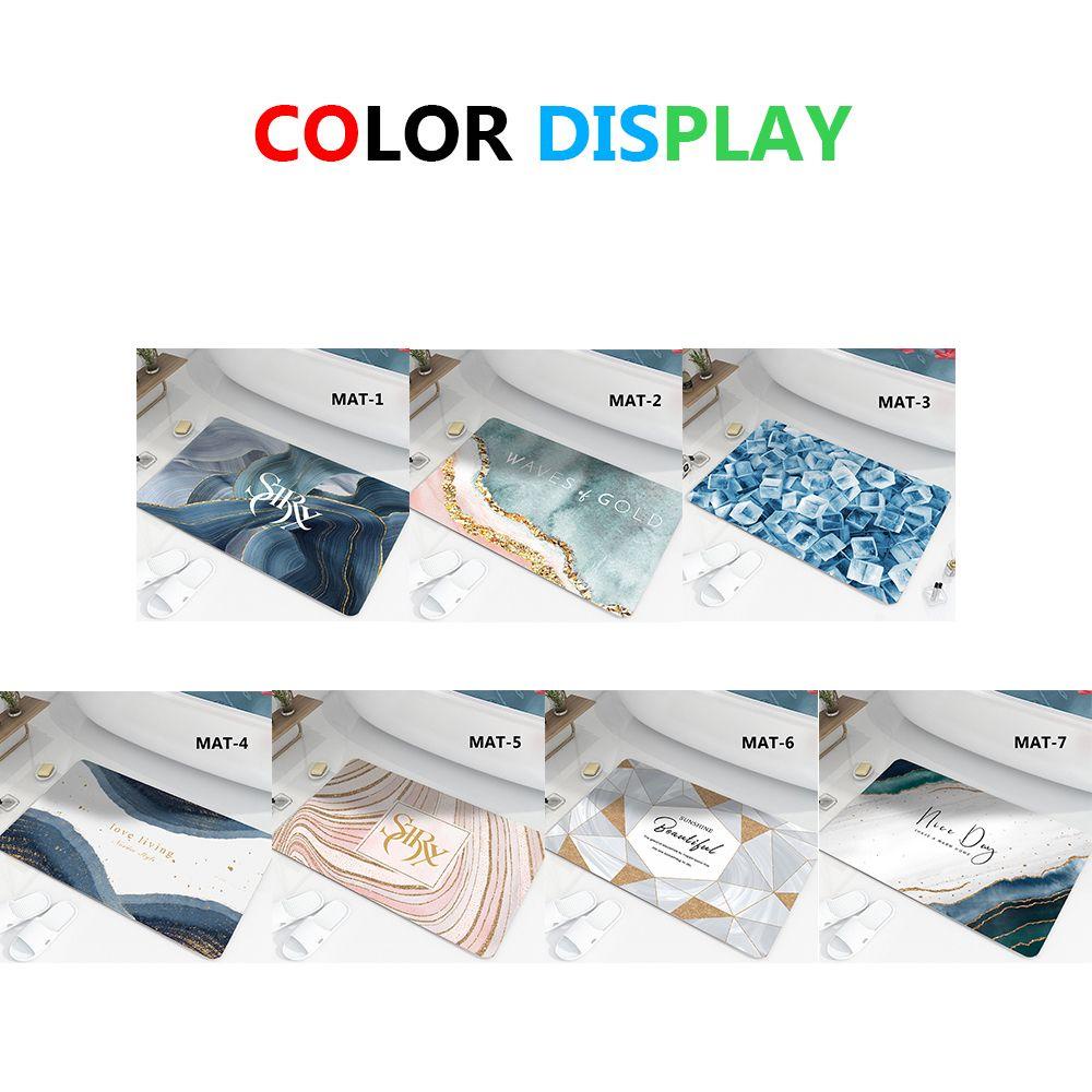 Thảm Chùi Chân Nhanh Khô 60x40cm Dành Cho Gia Đình