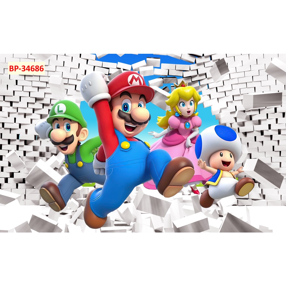 Tranh 3D Dán Tường Phòng Trẻ Em Nhiều Chủ Đề