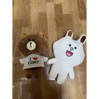 Cặp đôi Gấu bông Brown và thỏ Cony