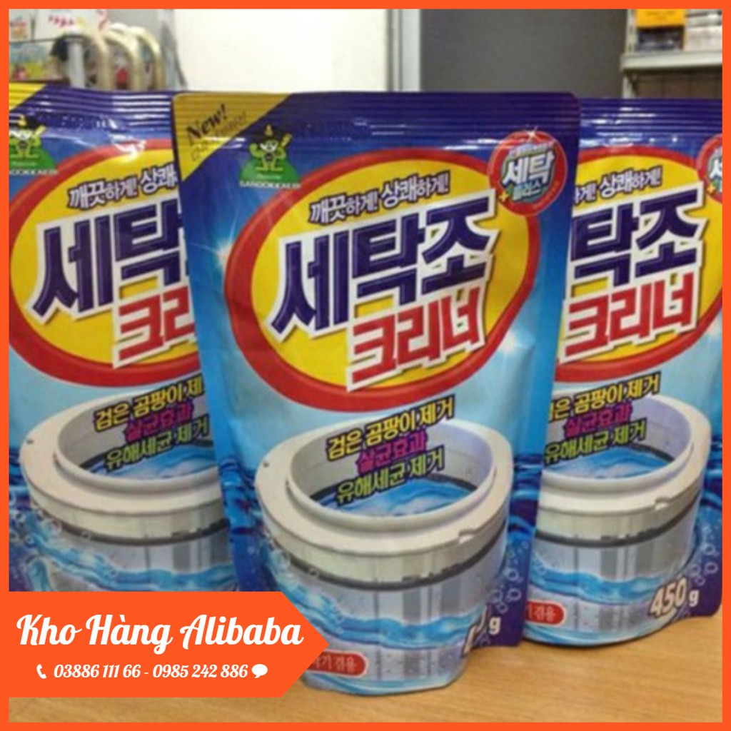 Bột Tẩy Lồng Máy Giặt Hàn Quốc Chính Hãng 450g