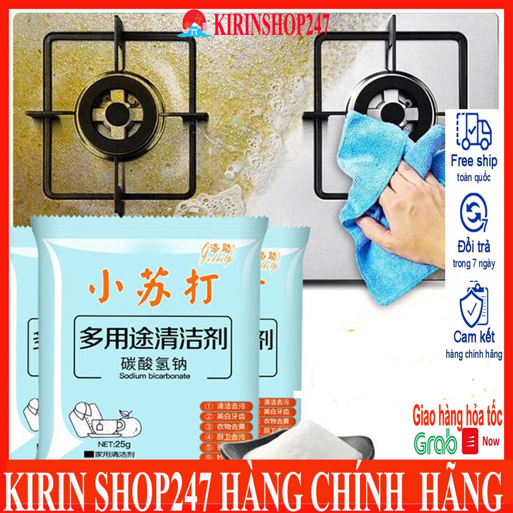 Bột giặt tẩy đa năng siêu sạch baking soda