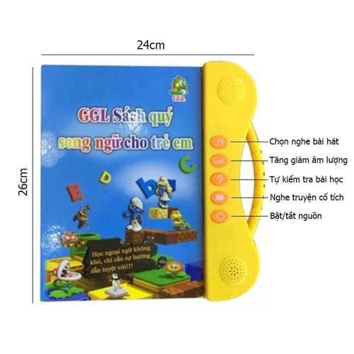 Sách điện tử song ngữ Anh - Việt cho trẻ