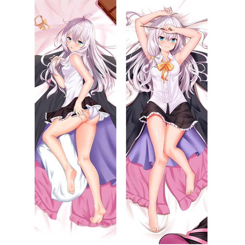 Vỏ Gối In Họa Tiết Hoạt Hình Wandering Witch The Journary of Elaina Dakimakura Otaku