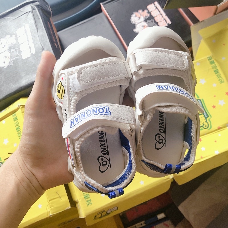 Sandal Tập Đi, Chống Vấp Doraemon Cho Bé Trai Bé Gái 0-2 Tuổi