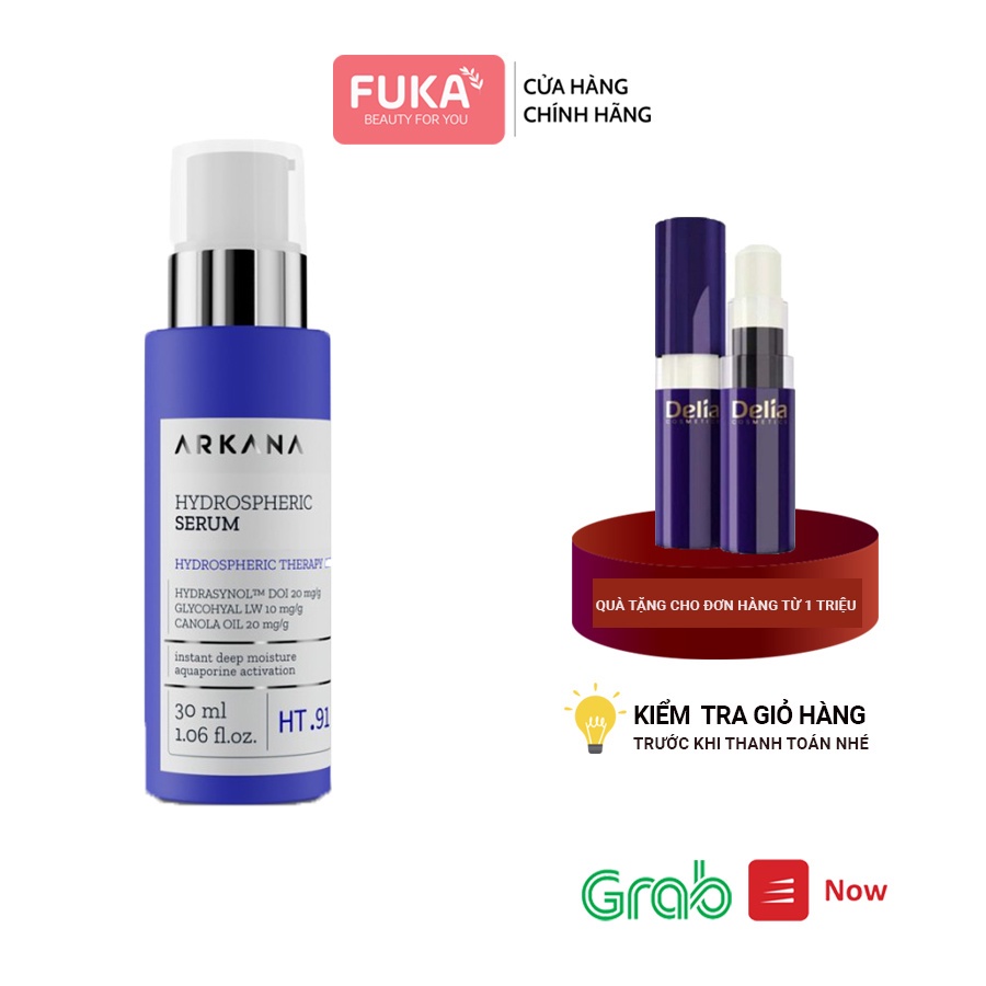 Tinh chất cấp ẩm ARKANA - Serum dưỡng ẩm cấp nước cho da khô cao cấp