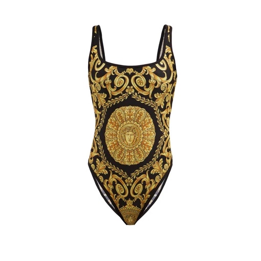 Bộ Đồ Bơi Bikini Một Mảnh Thiết Kế Versace Medusa Sang Trọng Mùa Hè