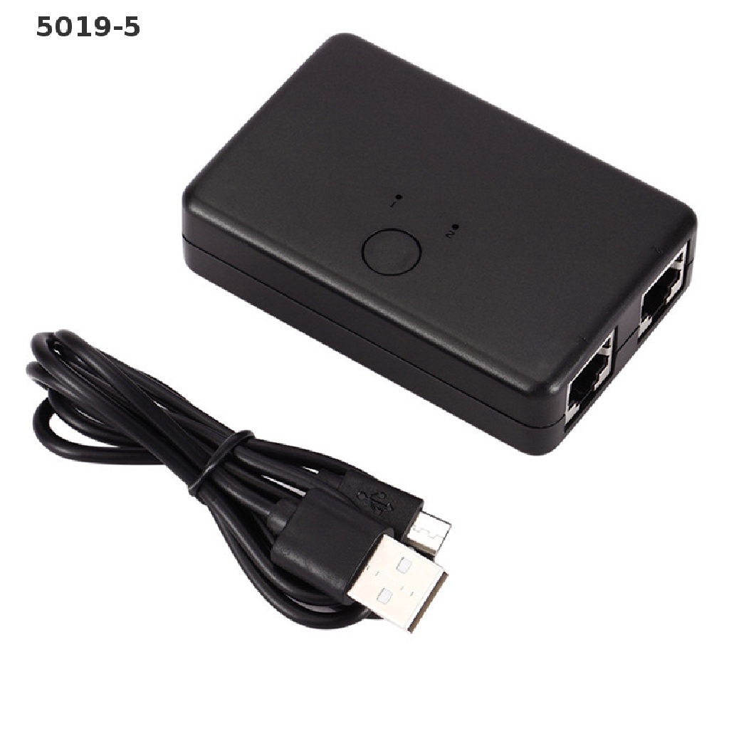 Bộ Chia 2 CổNg Mini RJ45 Lan 5019-5 Chuyên DụNg Cho MáY TíNh
