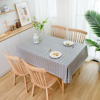 Khăn trải bàn vintage kẻ caro nhựa PVC chống thấm nước nhiều kích cỡ shop Nghệ An