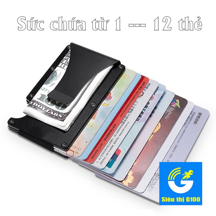 Ví đựng thẻ ATM kiểu Châu âu với công nghệ RFID chống scan thẻ