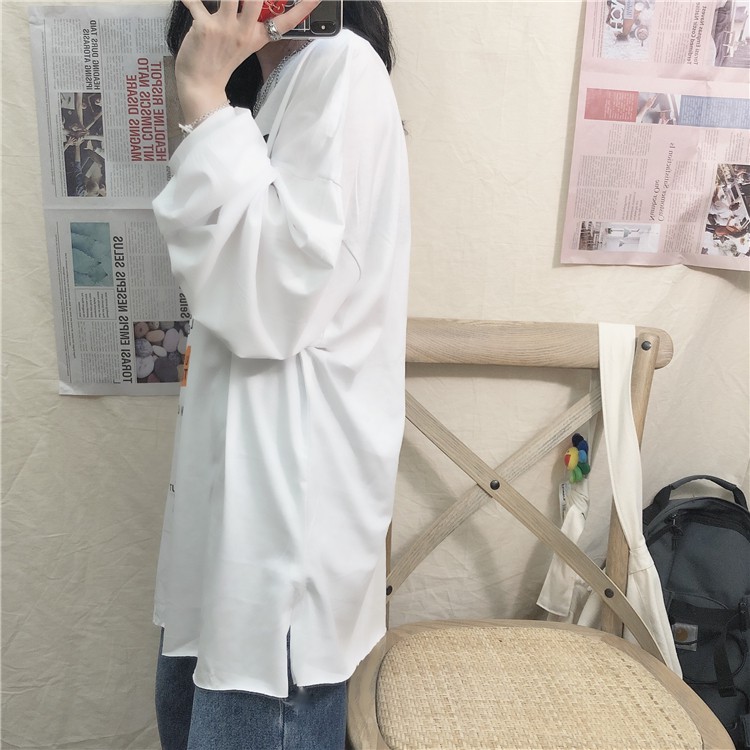 [ Mã 1010FASHIONSALE1 giảm 10K đơn 50K ] Áo thun nữ dài tay phong cách ulzzang Hàn Quốc thời trang cho nữ