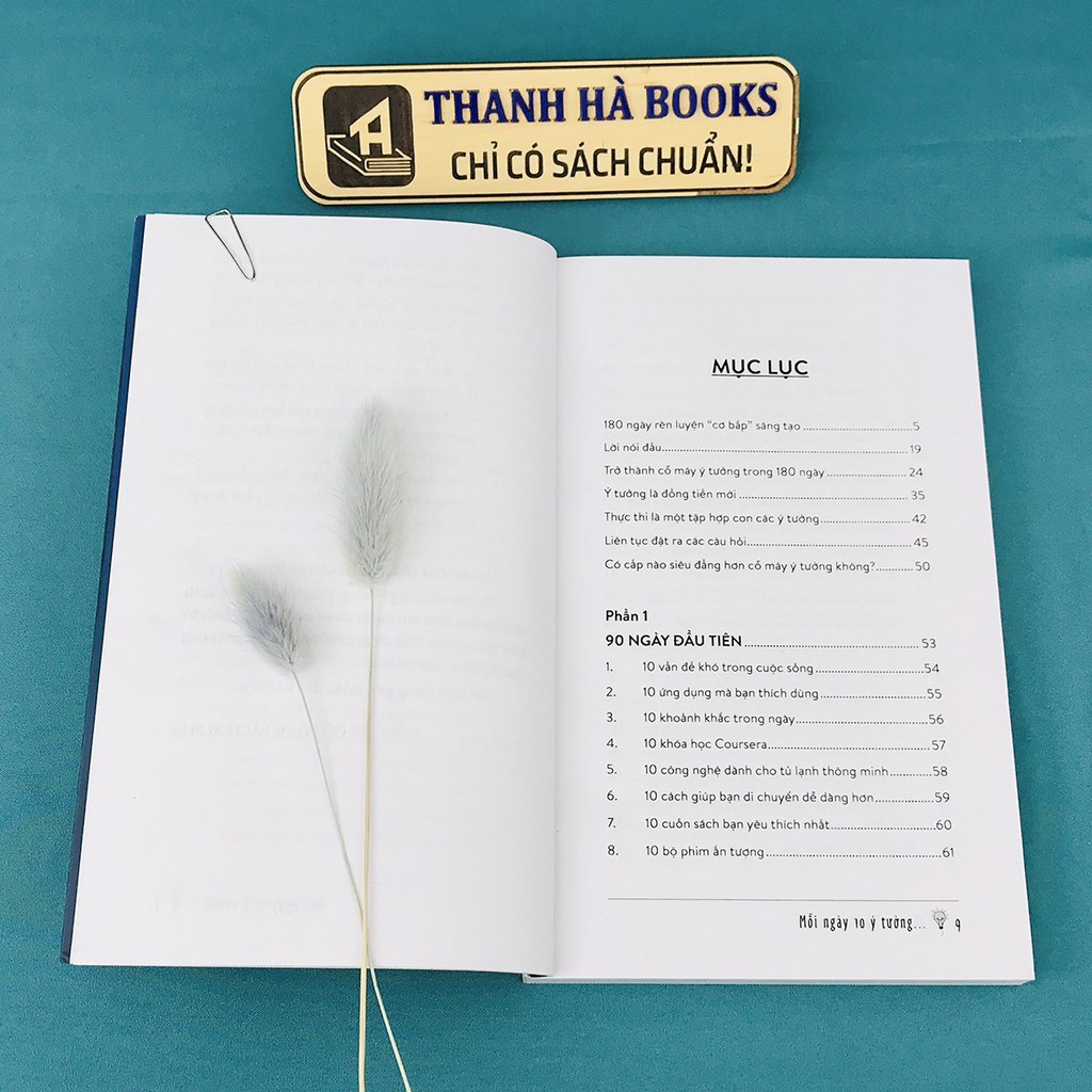 Sách - Mỗi Ngày 10 ý Tưởng - Rèn Luyện "Cơ Bắp" Sáng Tạo - Thanh Hà Books