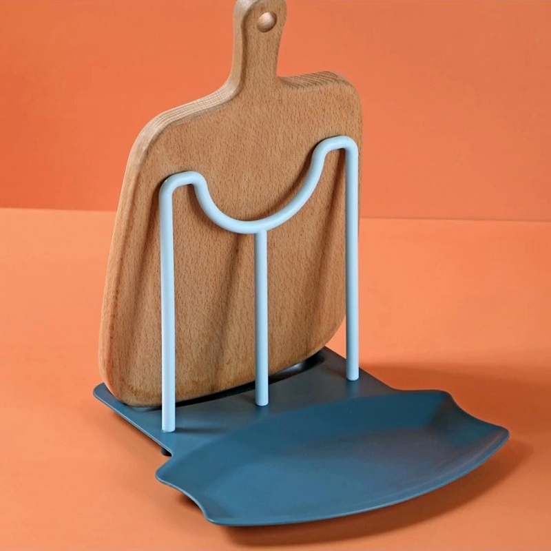 Giá Đỡ Nắp Nồi/Muỗng/Dĩa Đa Năng Bằng Nhựa