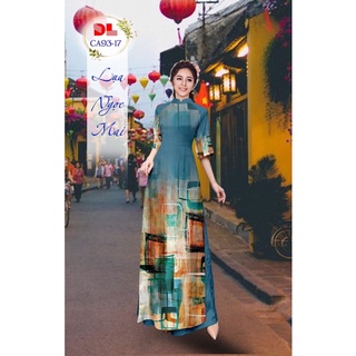 Vải áo dài lập thể