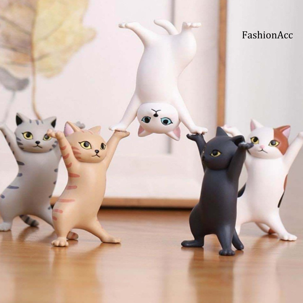 Bộ 5 Hộp Đựng Bút Hình Chú Mèo Nhảy Múa Độc Đáo