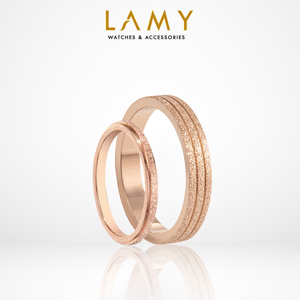 Nhẫn CDE Double Milgrain Ring Rose Gold CDE0811MN