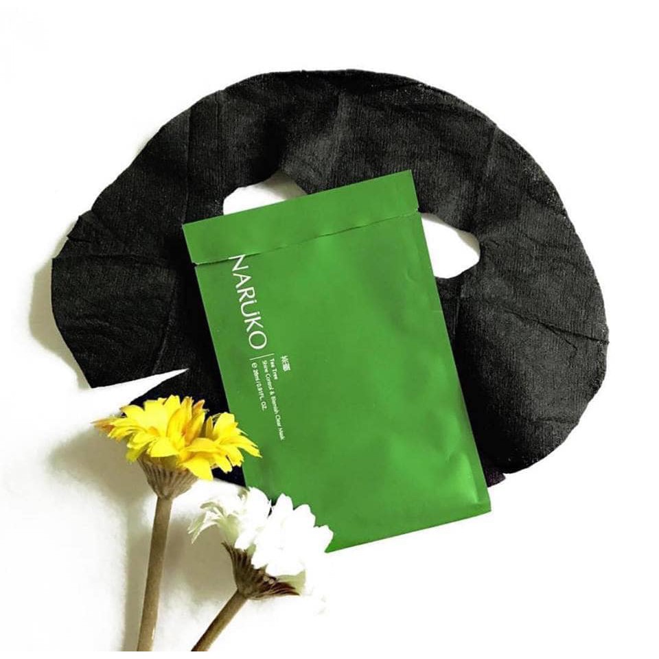[Mã COS1904 giảm 8% đơn 300K] Mặt nạ miếng | Shine Control & Blemish Clear Mask | Naruko hộp 8 miếng | BigBuy360 - bigbuy360.vn