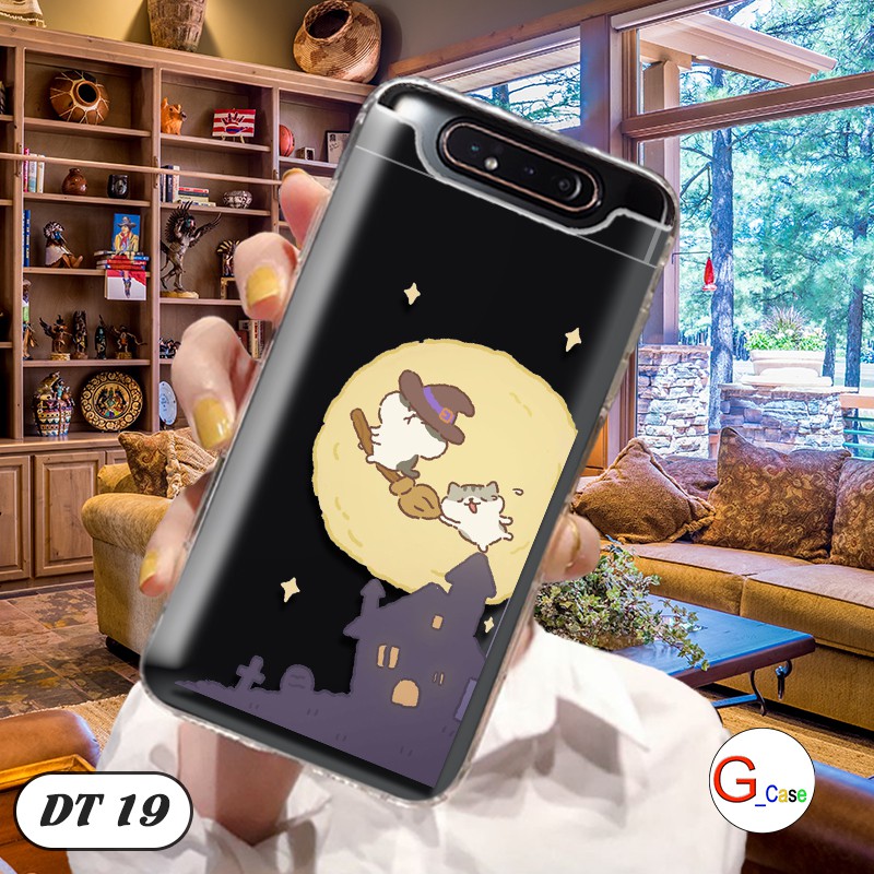 Ốp lưng SAMSUNG GALAXY A80 dẻo trong in hình