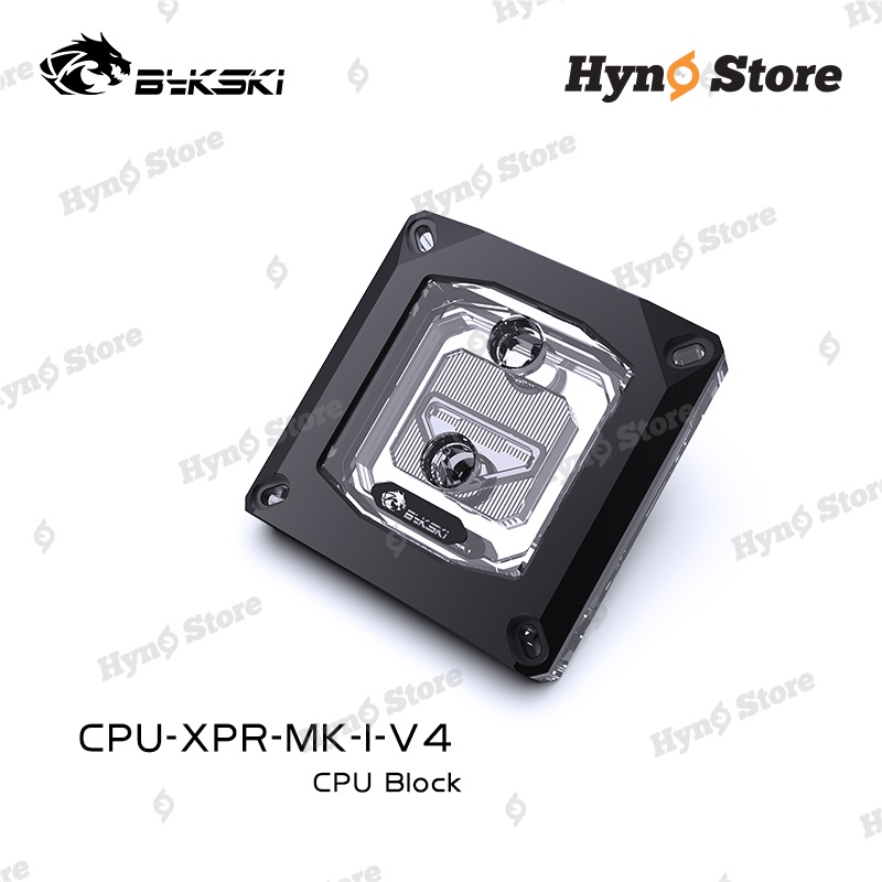 Block CPU Bykski V4 thiết kế mới CPU-XPR-MK-I-V4 Hỗ trợ socket 1700 Tản nhiệt nước custom - Hyno Store