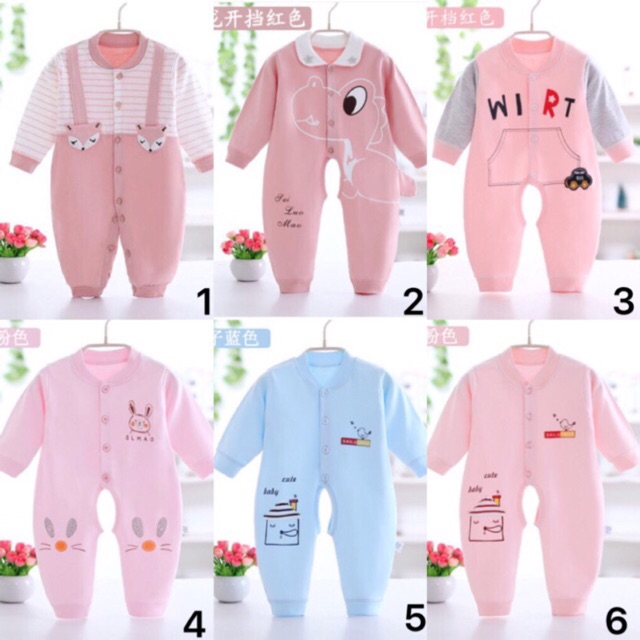 Bodysuit bộ body xuất Nhật cho cả bé trai và bé gái