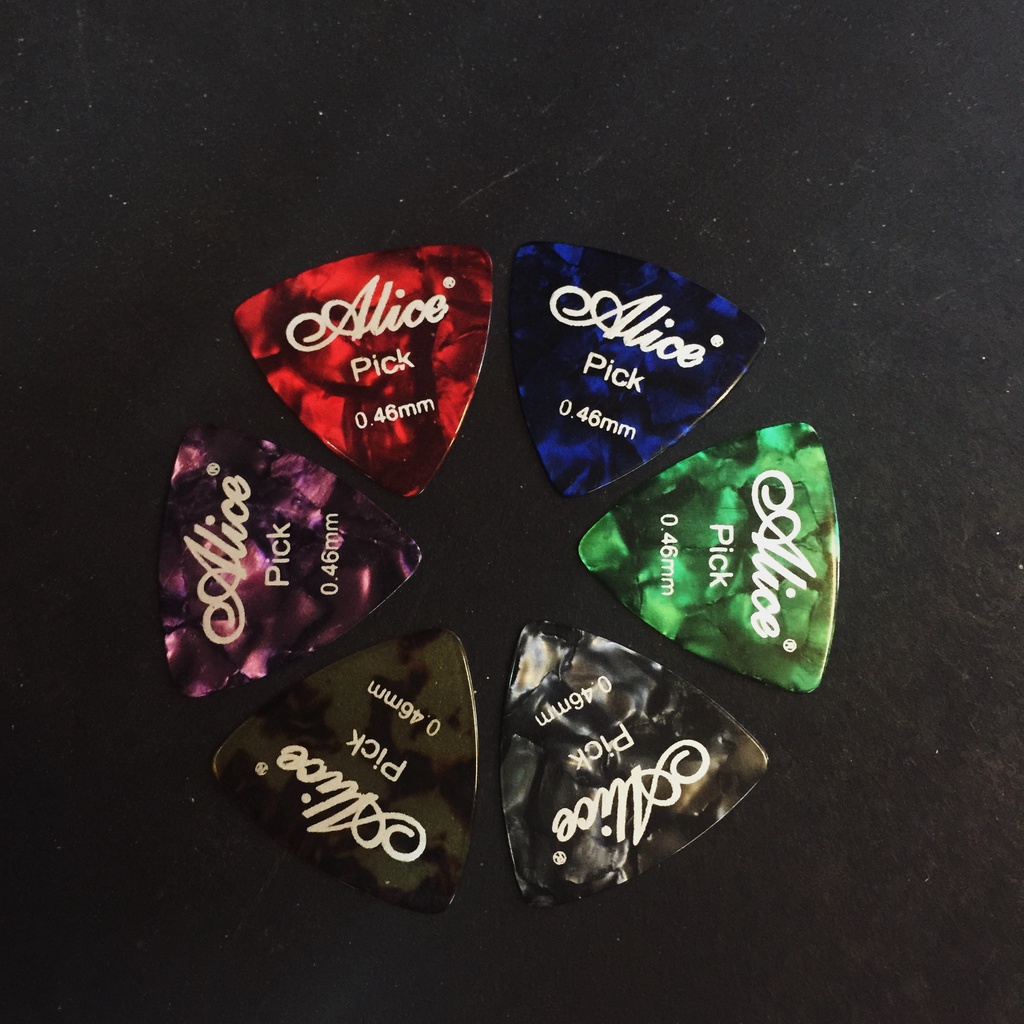 Pick - Móng gảy Guitar Alice chính hãng - đủ size 0.46-0.71-0.81-0.96-1.2-1.5