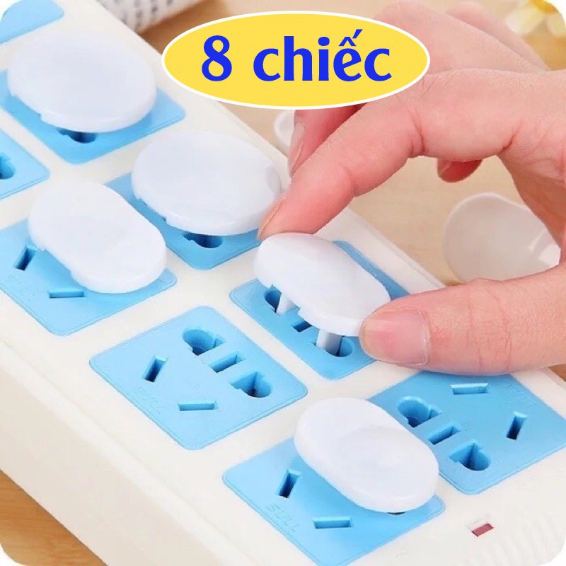 Set nút bịt ổ điện bằng nhựa cứng bảo đảm an toàn cho trẻ nhỏ
