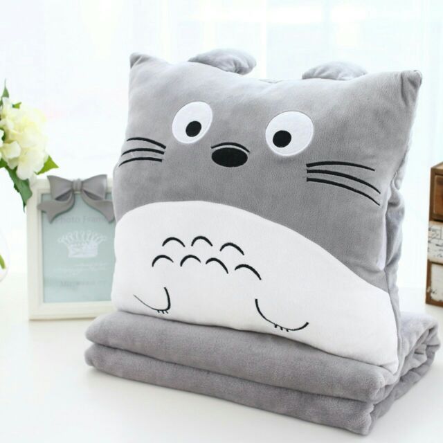 BỘ CHĂN GÓI THÚ TOTORO 3 in 1