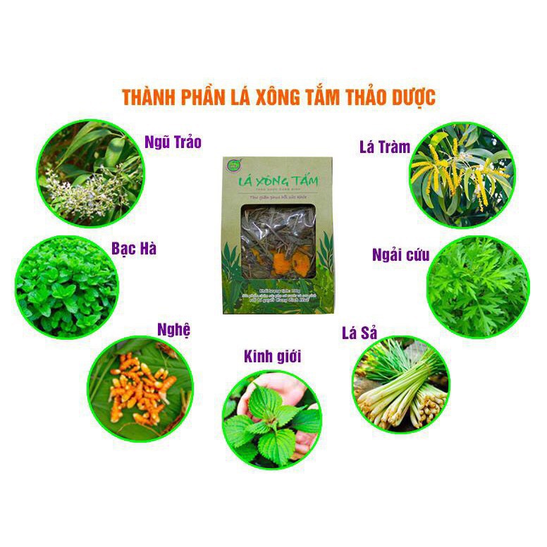 BẢO NHIÊN | LÁ XÔNG TẮM CHO PHỤ NỮ SAU SINH 100G