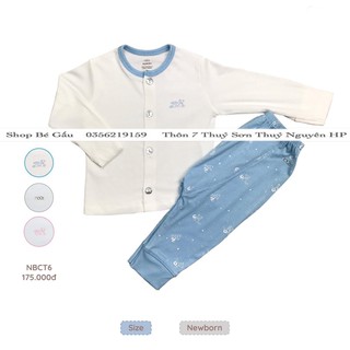 Bộ cài thẳng Newborn Nous